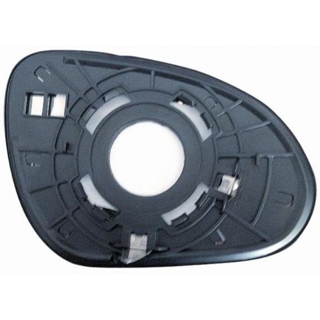Piastra specchietto con vetro asferico lato guida - sx