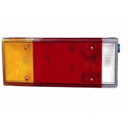 Fanale posteriore 7 funzioni con catadiottro guida - sx