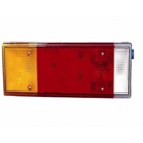 Fanale posteriore 7 funzioni con catadiottro guida - sx