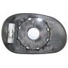 Piastra specchietto con vetro asferico lato guida - sx