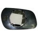 Piastra specchietto con vetro asferico lato guida - sx