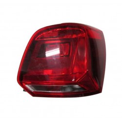 Gruppo ottico posteriore bianco - rosso fondo scuro guida - sx