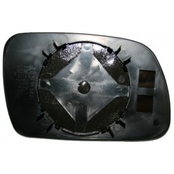 Piastra specchietto con vetro asferico lato guida - sx