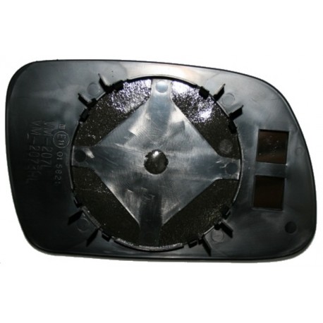 Piastra specchietto con vetro asferico lato guida - sx