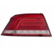 Fanale posteriore bianco - rosso a led guida - sx