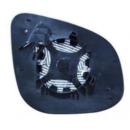 Piastra specchietto con vetro asferico lato guida - sx