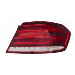 Fanale posteriore esterno a led bianco - rosso fondo scuro passeggero dx