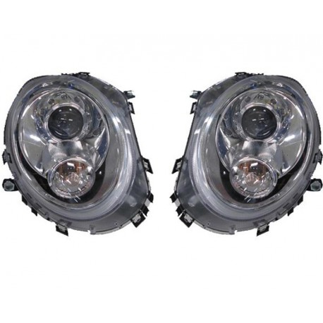 Kit proiettore H7 con lenticolare con motorino dx + sx
