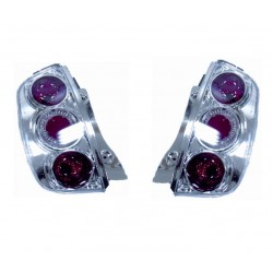 Kit fanale posteriore cromato dx + sx