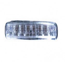 Terza luce stop con led cromato