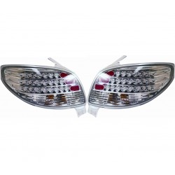 Kit Fanale posteriore a led cromato dx + sx