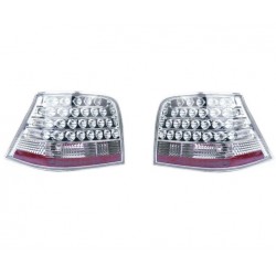 Kit fanale posteriore a led cromato dx + sx