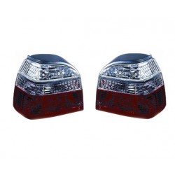 Kit fanale posteriore bianco rosso prismatico dx + sx