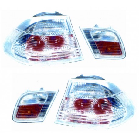 Kit fanale posteriore grigio chiaro dx + sx