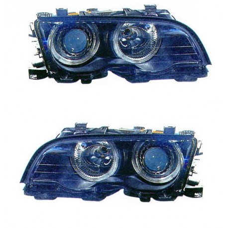 Kit proiettore H7 - H7 con lenticolare tecn. Celis dx + sx