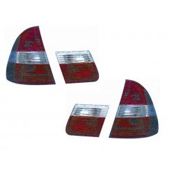 Kit fanale posteriore bianco rosso dx + sx