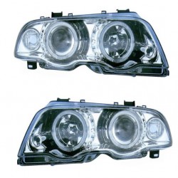 Kit proiettore H7 - H7 con fanalino cromato dx + sx