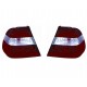 Kit fanale posteriore esterno bianco rosso led dx + sx