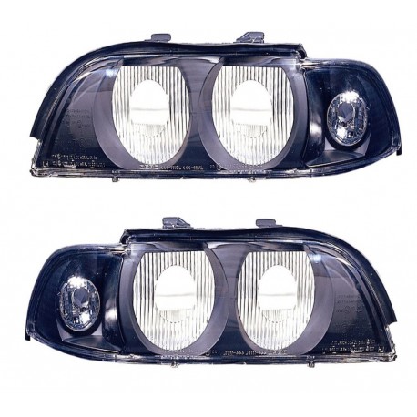 Kit vetro faro con freccia crystal dx + sx