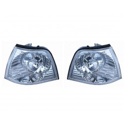 Kit fanale anteriore crystal cromato dx + sx