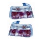 Kit fanale posteriore chiaro p rismatico dx + sx