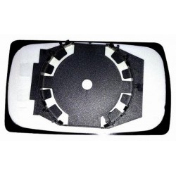 Piastra specchietto con vetro blu lato guida - sx