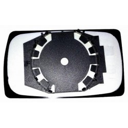 Piastra specchietto con vetro blu lato passeggero - dx