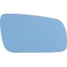 Piastra specchietto con vetro corto blu lato passeggero - dx
