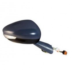 Retrovisore elettrico termico ribaltabile con freccia e luce di cortesia con sonda verniciabile 12 pin lato passeggero dx