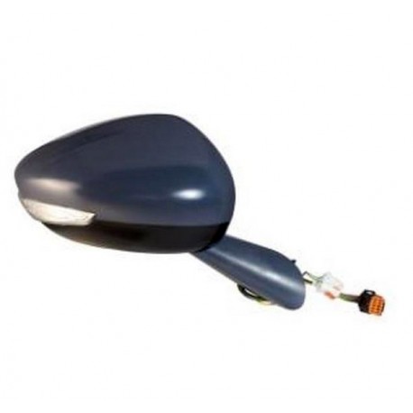 Retrovisore elettrico termico ribaltabile con freccia e luce di cortesia con sonda verniciabile 12 pin lato passeggero dx