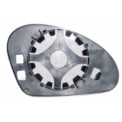 Piastra specchietto con vetro grande asferico lato guida - sx