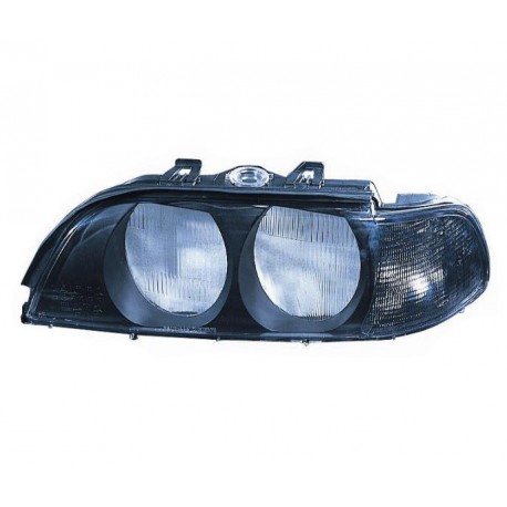 Vetro faro indicatore con freccia fume guida - sx