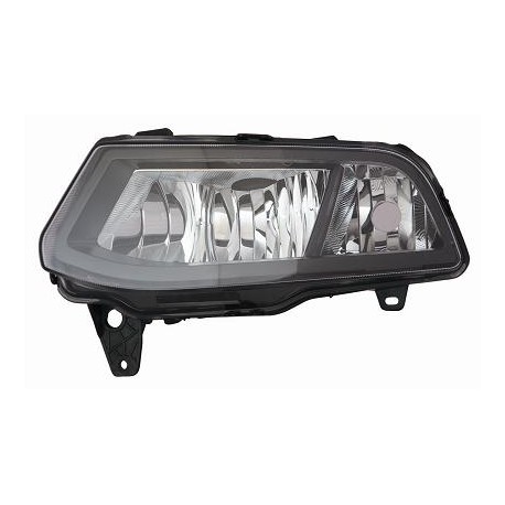 Fendinebbia H8 con luce diurna guida - sx