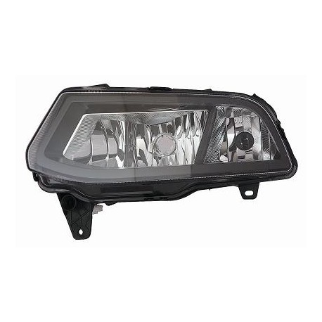 Fendinebbia H8 W21 con luce diurna e fanalino guida - sx