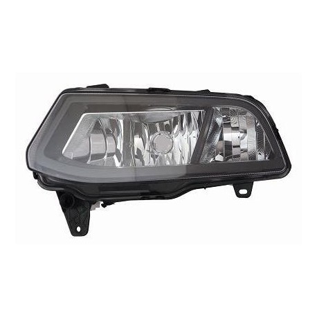 Fendinebbia H8 con fanalino guida - sx