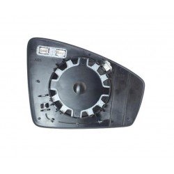 Piastra specchietto termica con vetro asferico sx
