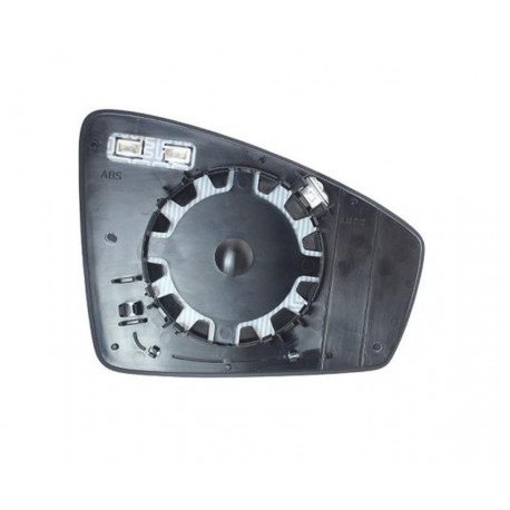 Piastra specchietto termica con vetro asferico sx