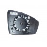 Piastra specchietto termica con vetro asferico sx