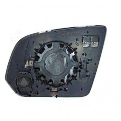 Piastra specchietto termica con vetro dx
