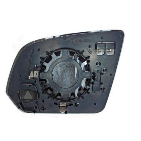 Piastra specchietto termica con vetro dx