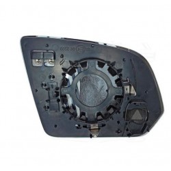 Piastra specchietto termica con vetro sx