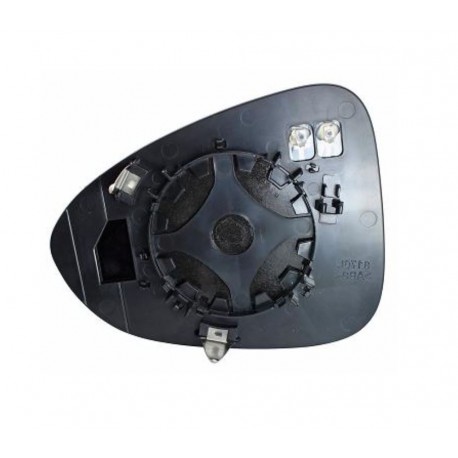 Piastra specchietto termica con vetro dx