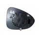 Piastra specchietto termica con vetro sx