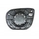 Piastra specchietto termica con vetro dx