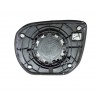 Piastra specchietto termica con vetro dx