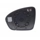 Piastra specchietto termica con vetro dx