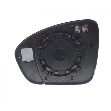 Piastra specchietto termica con vetro dx