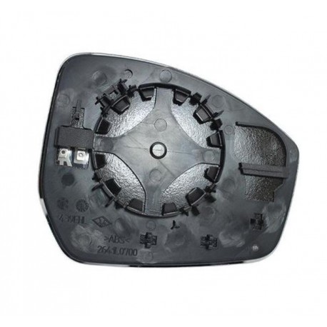 Piastra specchietto termica con vetro blis system sx