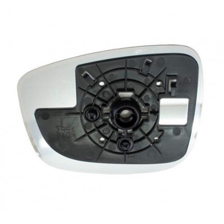 Piastra specchietto termica con vetro dx
