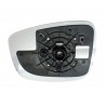 Piastra specchietto termica con vetro dx